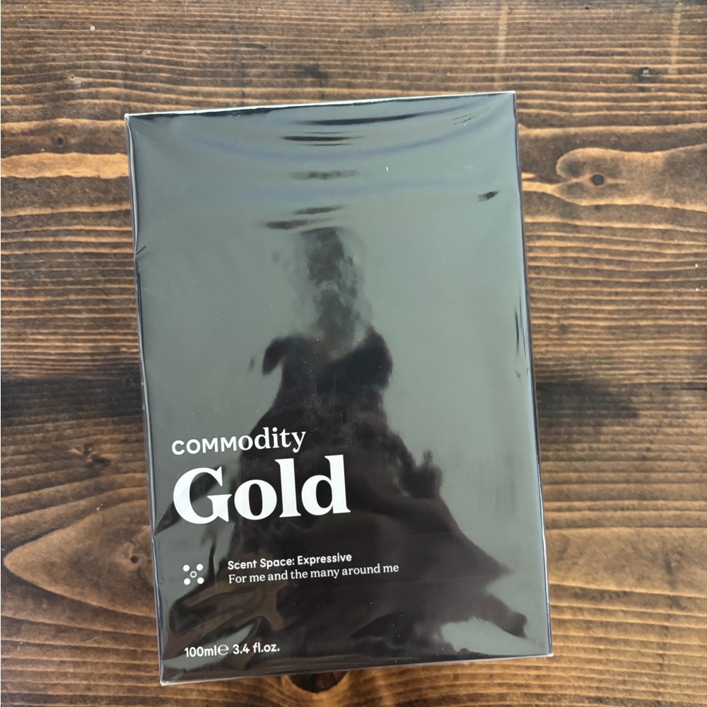 Brand New 3.4 fl oz Commodity Gold sealed